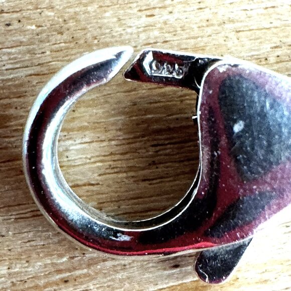 925 STERLING SILVER CHAIN CHARM BEADED BRACELETS - lot of 8 - 102g - Picture 6 of 12